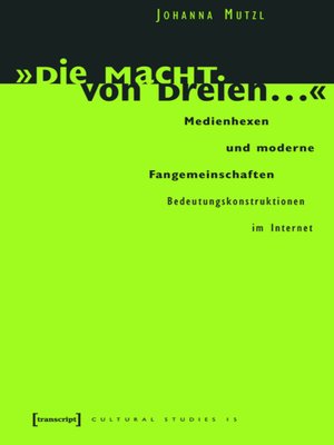 cover image of »Die Macht von dreien ...«